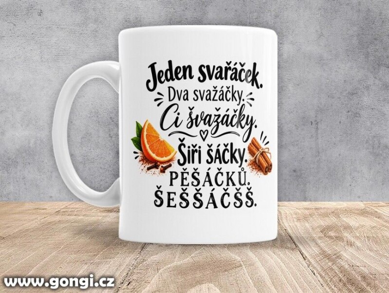 Hrnek - 0605 - Jeden svařáček